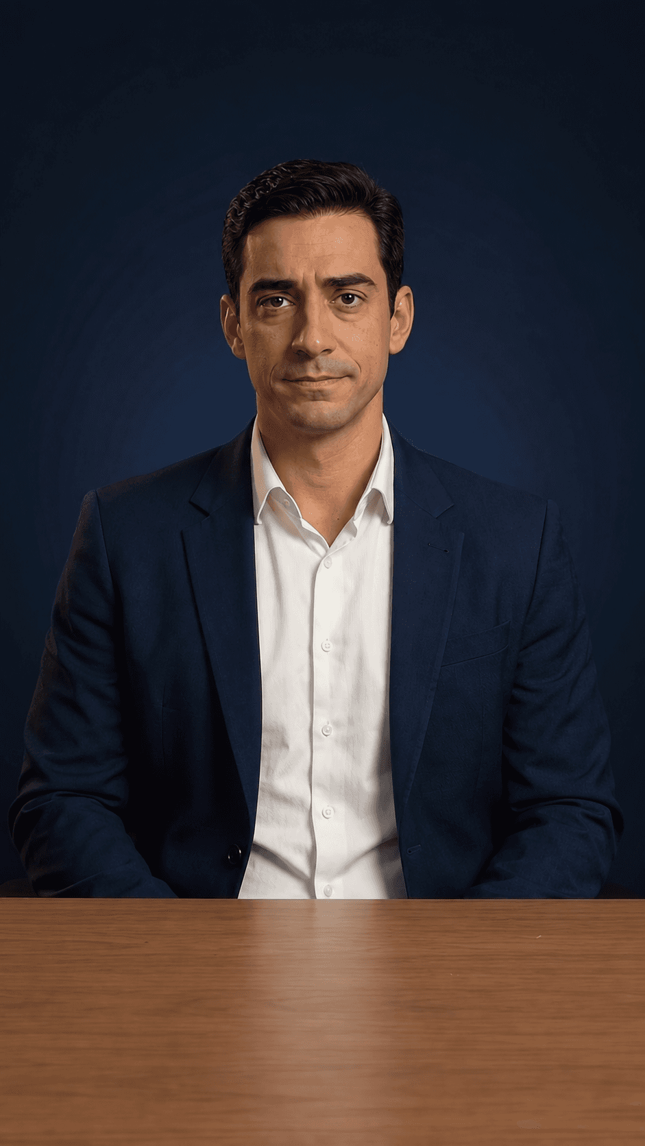 Personagem confiante